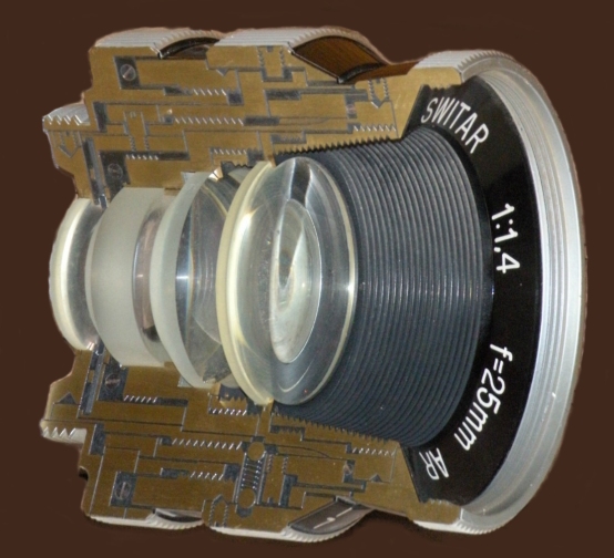  Internal View of Kern Switar Lens